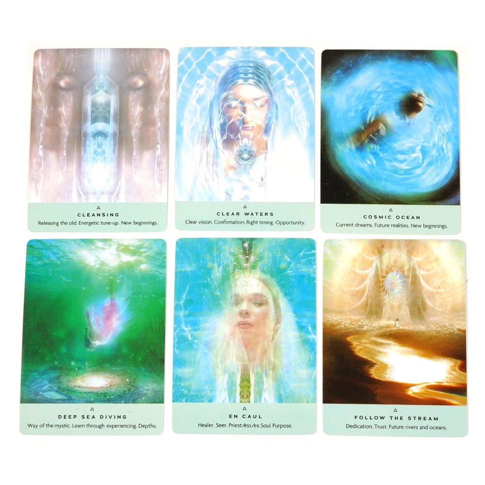 The Healing Waters Oracle by Rebecca Campbell Dive Deep Into The Healing Waters Tarot Deck