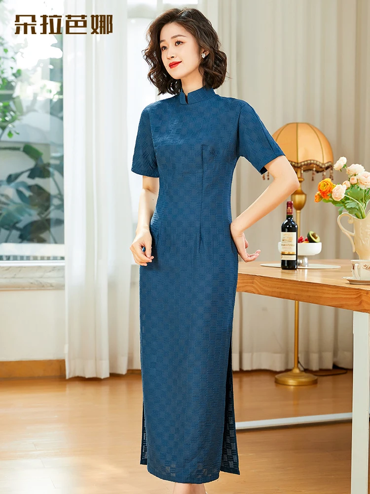 

Dorabana Long Ele: Женские повседневные шорты с цветочной вышивкой в стиле ретро, удобные, дышащие, из нейлоновой ткани