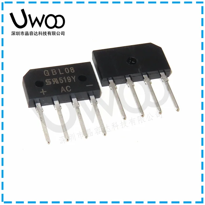 10Pcs/Lot GBL08 GBL08 Rectifying GBL 4A 800V