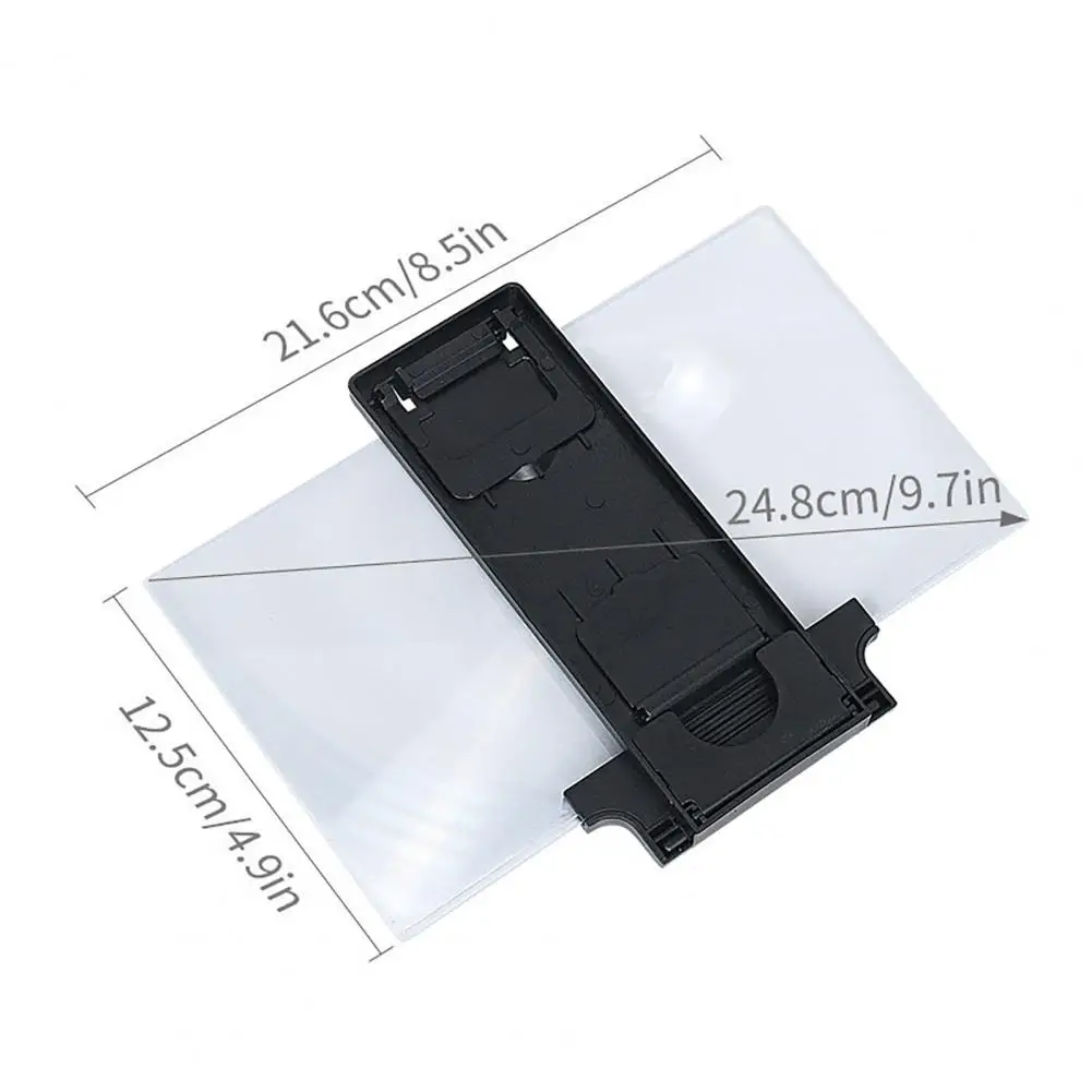 Portable Phone Screen Magnifier with Anti-Radiation Technology Visual Fatigue Reduction HD-compatible Screen Magnifier