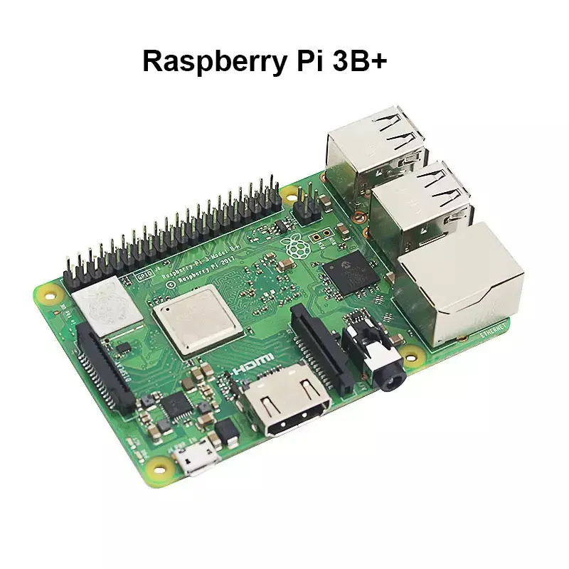 Imagem -03 - Placa Raspberry pi Modelo b 3b Plus Estojo Abs Dissipador de Calor Fonte de Alimentação Opcional Wifi bt Gigabit Ethernet Poe