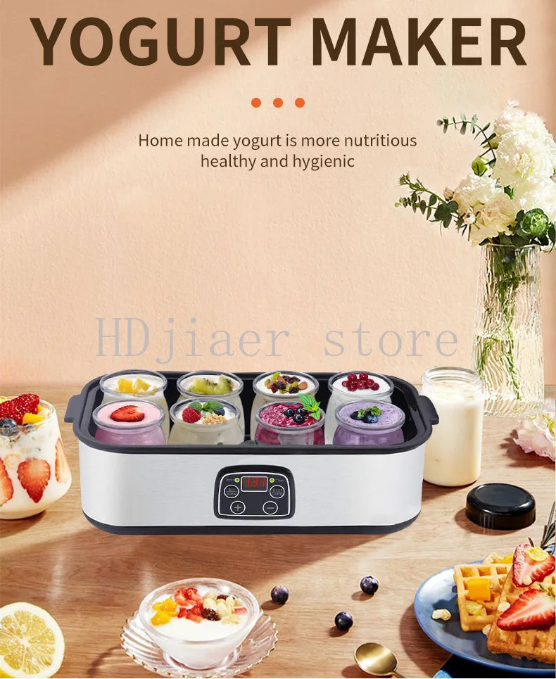 

Yogurt Maker Jam Ice Cream Yogurt Pudding Breakfast Maker Homemade Yogurt Fermenter