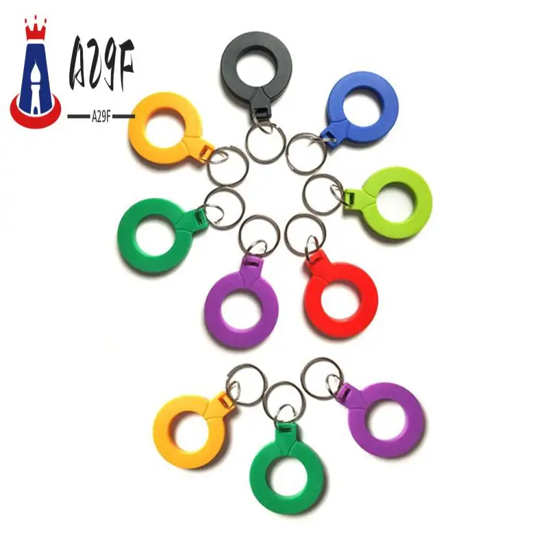 

A29F-10Pcs 13.56MHZ CUID Keyfobs CUID Changeable MF S50 1K IC Keys Keyfobs Token Tags NFC Clone Copy Block 0 UID Writable