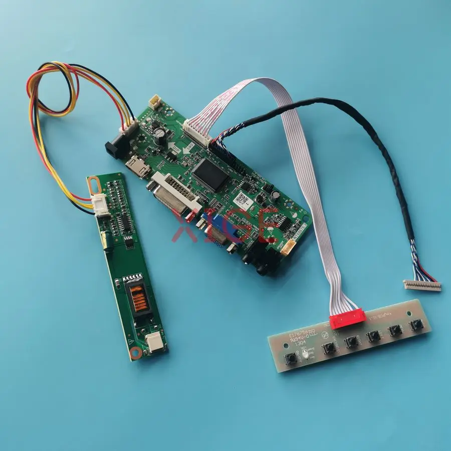 

LCD Display Drive Controller Board Fit LTN133AT08 N133I7 LTN133AT07 N133I1 1280*800 HDMI+DVI+VGA 20 Pin LVDS 1-CCFL 1280x800 Kit