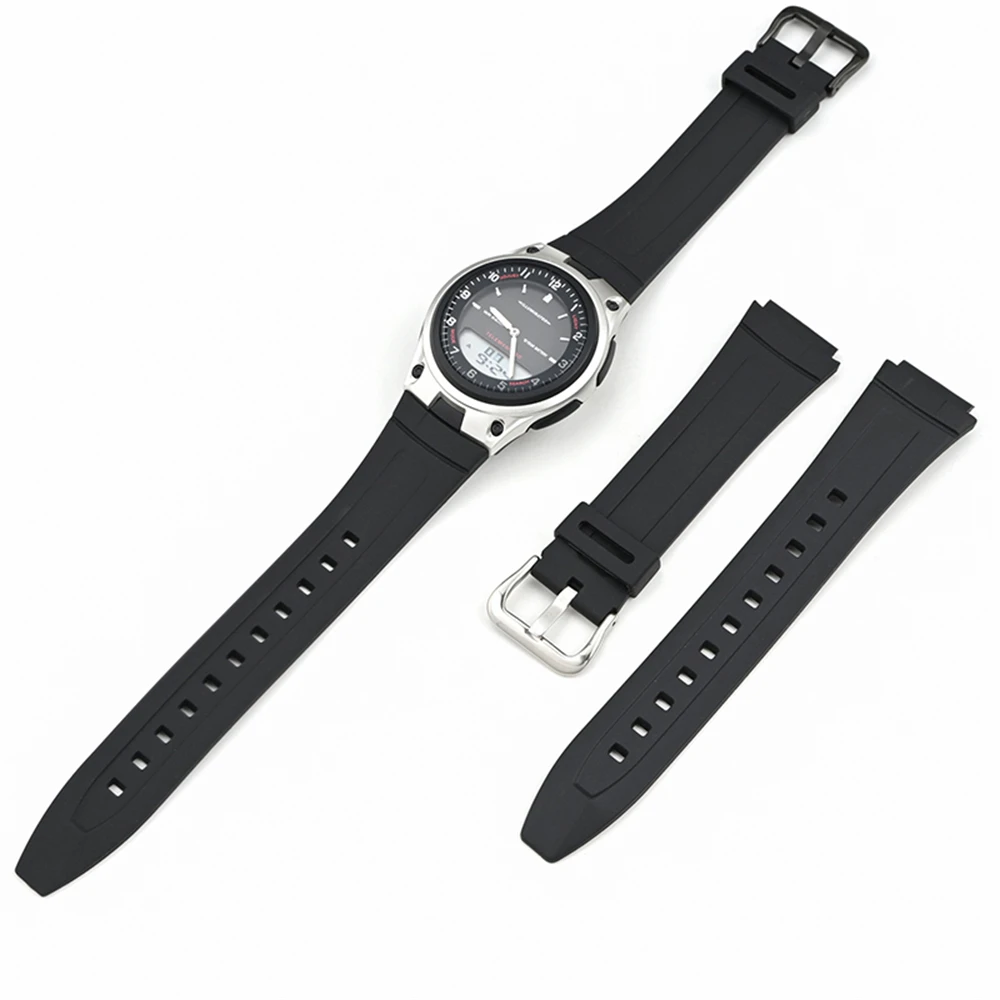 Watchband For AW-80 AW-82 Strap Wrist Premium TPU Watch band accessories Comes with pin tool