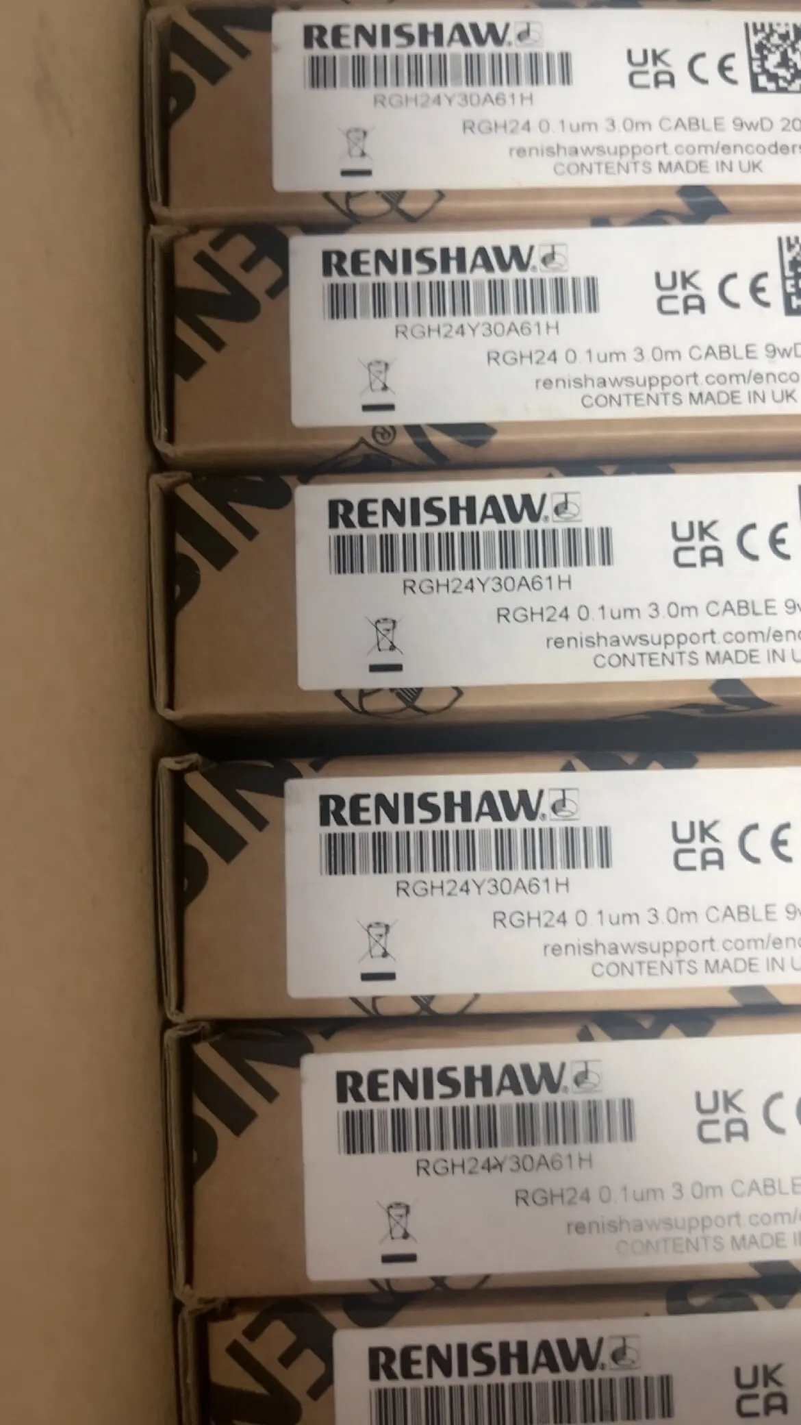 Brand New Original Renishaw Reading Head RGH24Z30A00A Q4BCY30D20A Q4BCZ30D12A