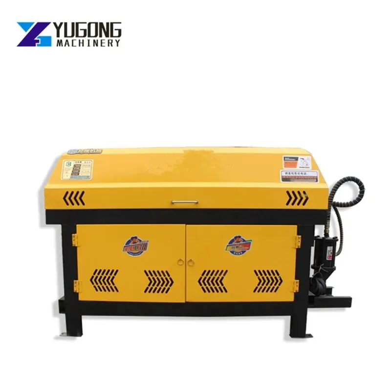 YG 2021 New CNC Rebar Straightener And Cutting Machine Electric Bending Machine Efficient And Safe Rebar Straightening Machine