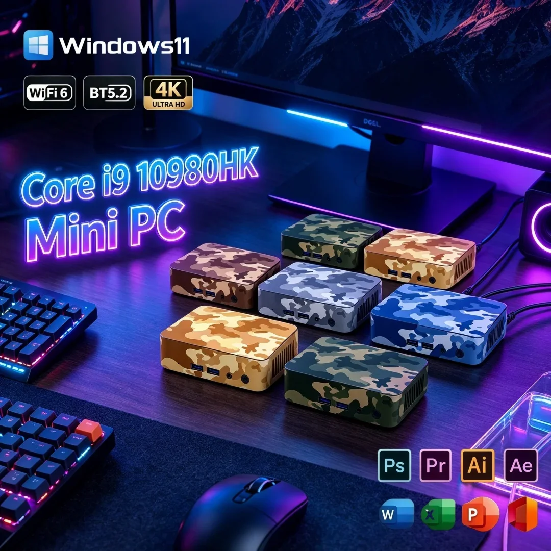mini-pc-desktop-intel-i9-10980hk-camouflage-pocket-4k-con-wifi6-bt52-windows-11-16gb-ram-e-ampio-ssd
