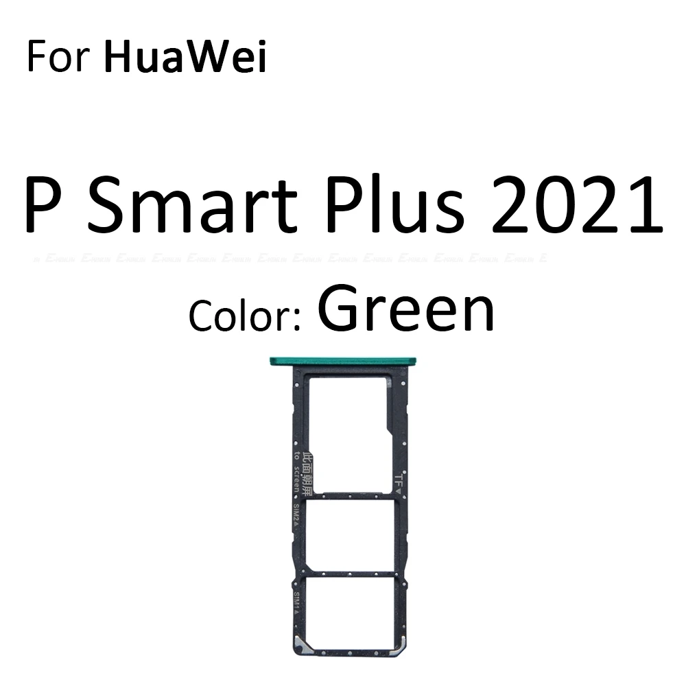Sim Micro SD Card Socket Adapter Container Connector Holder Slot Tray Reader For HuaWei P Smart S Z Pro 2021