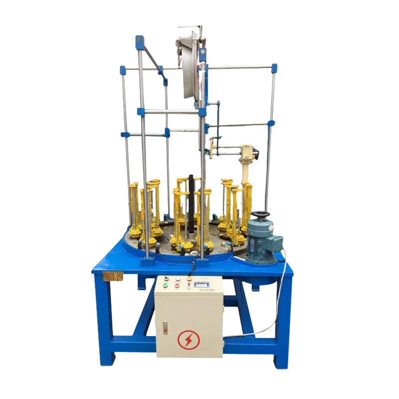 Fully Automatic Rope Bobbin Braiding 12 Spindles Round Rope Braiding Machine