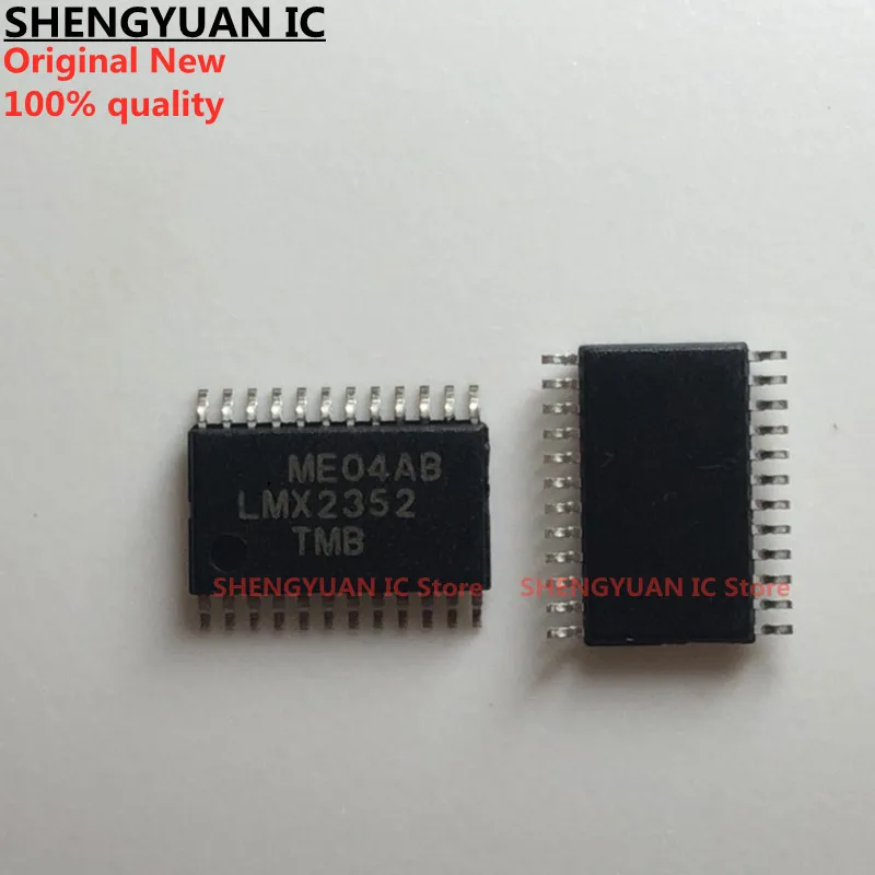 

5pcs LMX2352TMB TSSOP-24 LMX2352TM LMX2352 PLLatinum TM Fractional N RF / Integer N IF Dual Low Power Frequency Synthesizer new