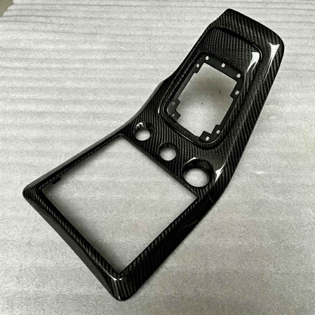 RHD Carbon Fiber Car Center Control Speed Panel Cover for Nissan Silvia S15 99-02 Auto Interior Accessories