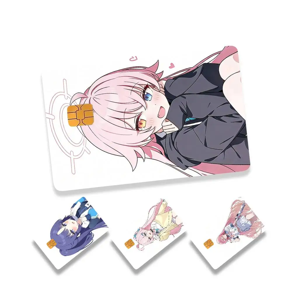 

B-Blue Archive HD Waterproof Card Skins Protective Stickers for Credit Bank Game Cards