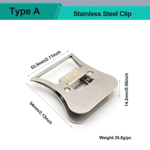 Imagen 2 del producto ICERIO-abrazadera para atar moscas, alicates de plumas de Metal de repuesto, accesorios para equipos de atado de moscas, aparejos de pesca, herramientas para atar moscas