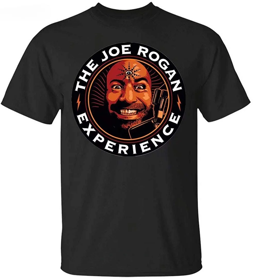 The Rogan Experience Men's Tee Funny Graphic Retro Tops TEE Shirt Short Sleeve Cotton New Arrival Round Collar Outfits fashion