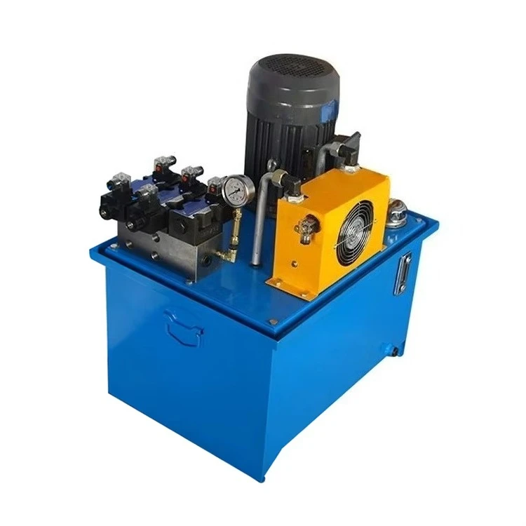 Professional Hydraulic Power Pack with Various Configurations of Hydraulic Cylinders, Motors and Air Cooler