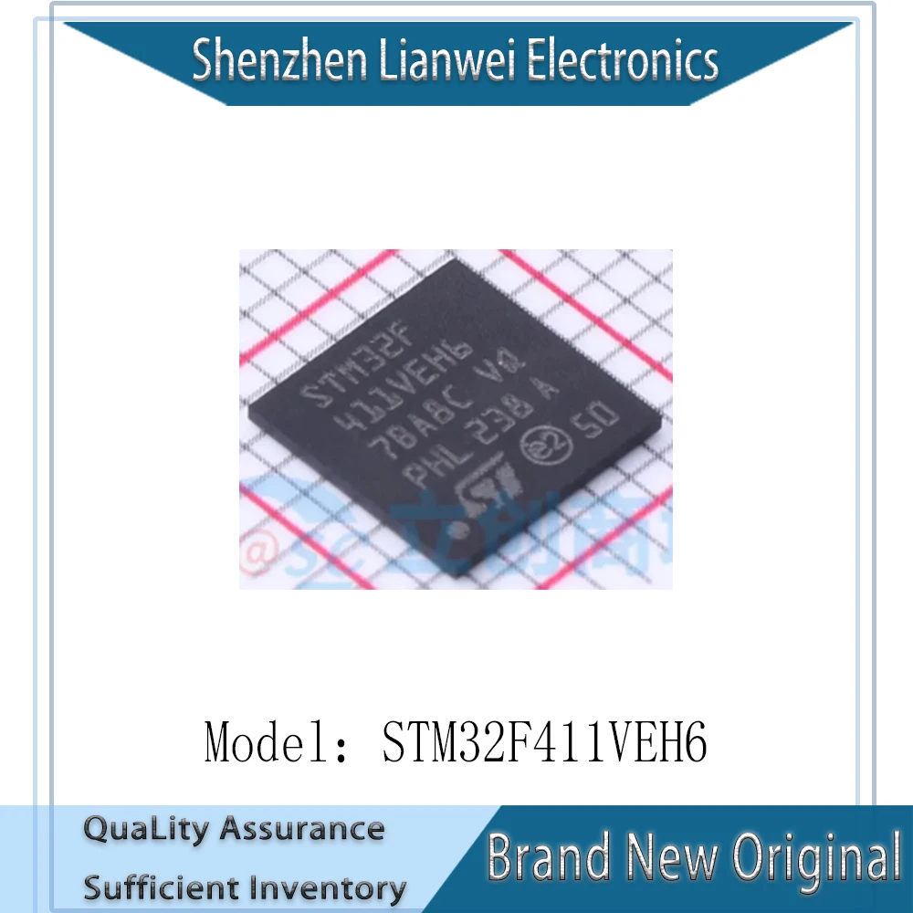 

100% New Original STM32F411VEH6 IC MCU Chipset UFBGA-100