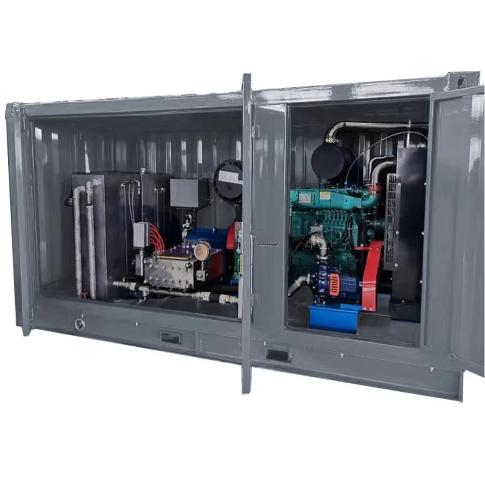 Picture 6: 240bar Large Sewer Drain Pipe Cleaning Machine Sewerage Cleaning Equipment