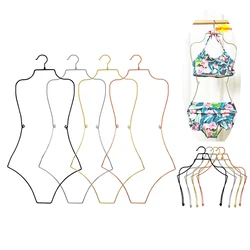 Body Shape Lingerie Hanger Foldable Durable Closet Organizer Swimsuit Hanger for Closet for Stores Boutiques Show Window Bedroom