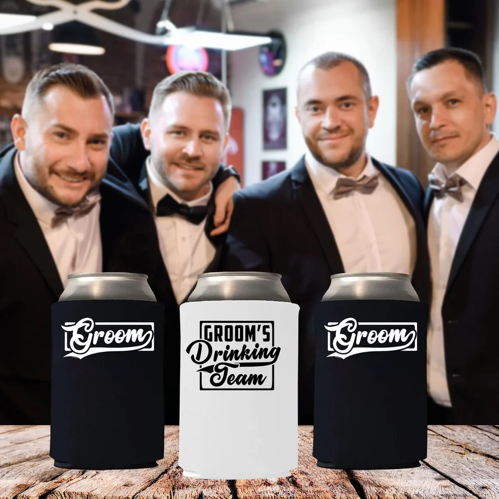 Groom und das Trinkteam des Bräutigams können Geschenkhalter für Junggesellinnenabschied, Hochzeitsgeschenke, Geschenk für den Bräutigam, Geschenk für den Junggesellinnenabschied, Geschenk für den Bräutigam, Geschenk für die Trauzeugen – Detail 5