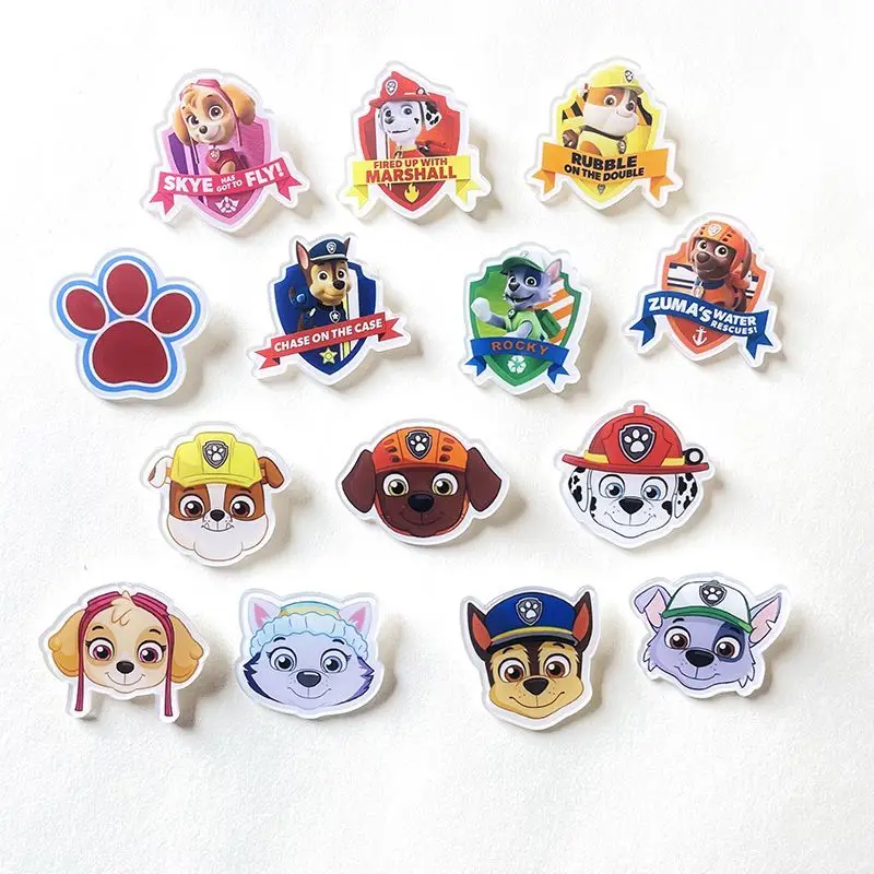 PAW Patrol Licensed Cartoon Cute Enamel Badge Pin Brooch Medal Lapel Pin for Kids Boys Girls Reward Party Favor Collectible