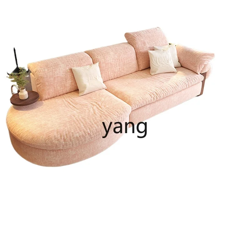 

LTT living room sofa modern simple style home new chenille fabric sofa