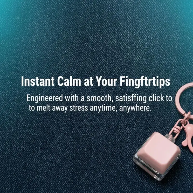 

Keypad Decompression Toy Macaron Shaped Charming Keychain Bag Pendant for Teens Girlfriend School Daily Use