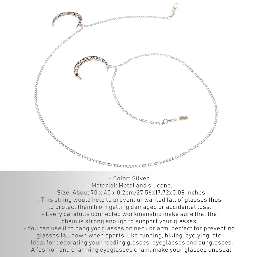 

Fashion Eyeglass Chain Glasses Safety Retainer Strap Sunglasses Cord Holder Strong Durable Glasses Neck Strap For Men Women