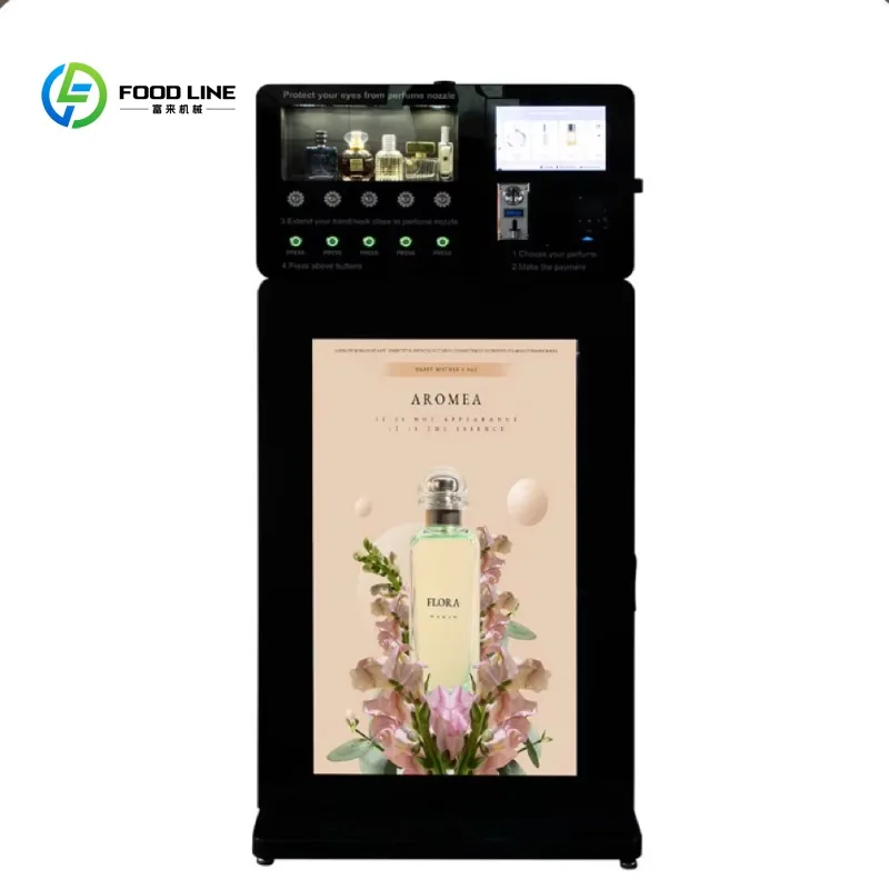 Customizable Spray-type Standing Customizable Perfume Vending Machine with CE Certification for Shopping Malls