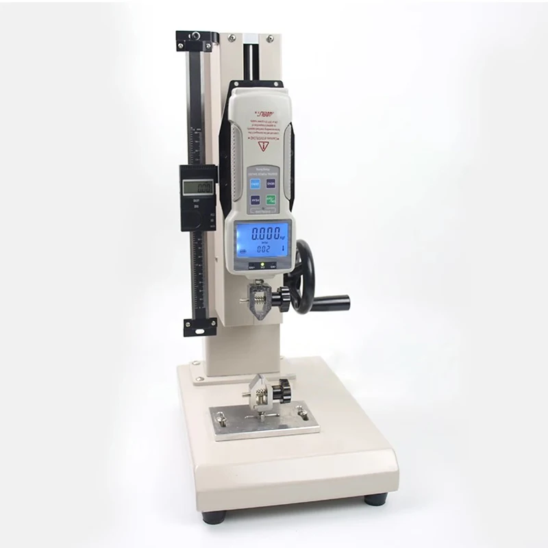 Tensile compression testing machine test bench digital display push-pull gauge bracket screw dynamometer base tester 1000N