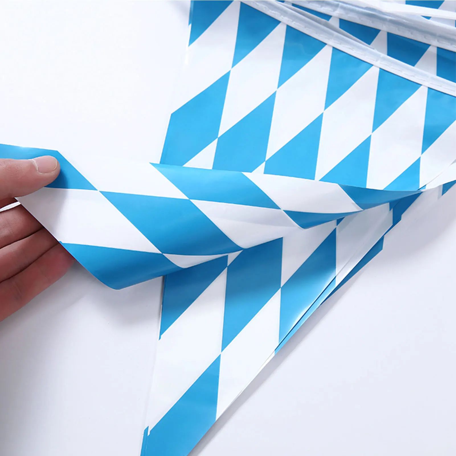 Oktoberfest Decorations Bavarian Check Flag Check Flag Oktoberfest Decorations Large Oktoberfest Bavarian Pennant Banner