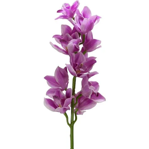 Dekorsende Artificial Simbidyum Orchid Branch Purple 115 cm