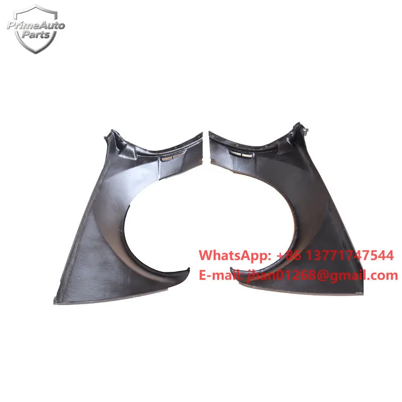 Carbon Fiber Front Fender Flare for 2005+ Matte Black For Chevrolet Corvette C6 Z06 Durable
