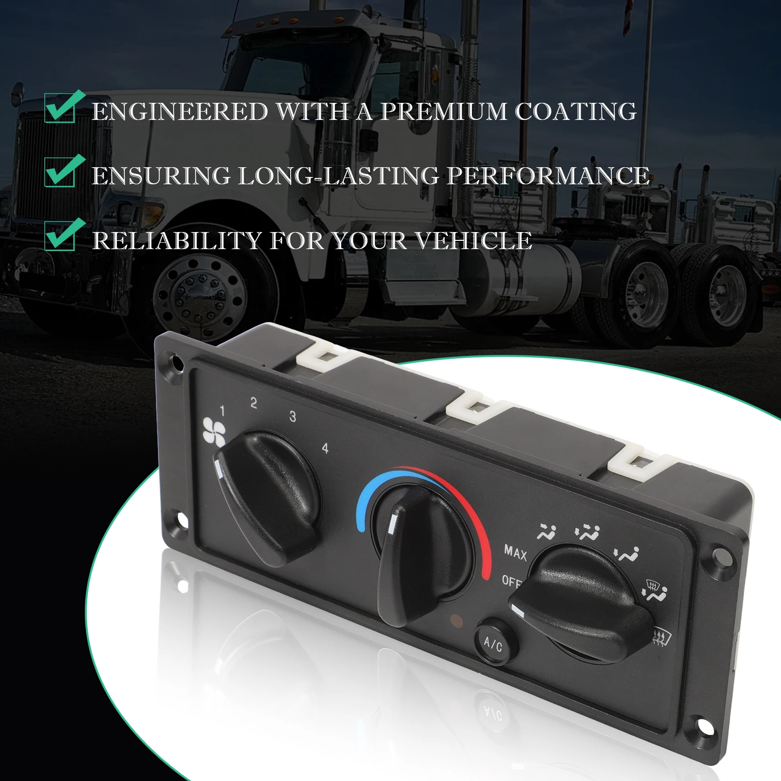 سخان وحدة التحكم في درجة الحرارة 3518702C92 703460AT 5011931R91 لـ 2000-2020 International 9100 9200 9400 9900 #6