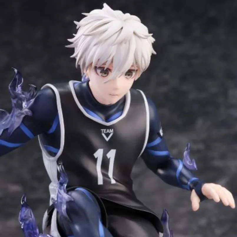 Aixlan 20cm BLUE LOCK Anime Figure Nagi Seishiro PVC Action Figure Charce Lacroix Figurine Collectible Model Toys Kid Gift