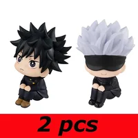 6,5 cm Anime lindo Fushiguro Toji Jujutsu Kaisen figura Gojo Satoru figura de acción versión Q muñeca Geto Suguru estatua PVC modelo Juguetes