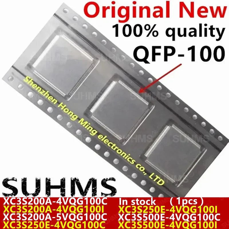 (1 pieza) 100% nuevo XC3S200A-4VQG100C XC3S200A-4VQG100I XC3S200A-5VQG100C XC3S250E-4VQG100C 4VQG100I XC3S500E-4VQG100C 4VQG100I QFP