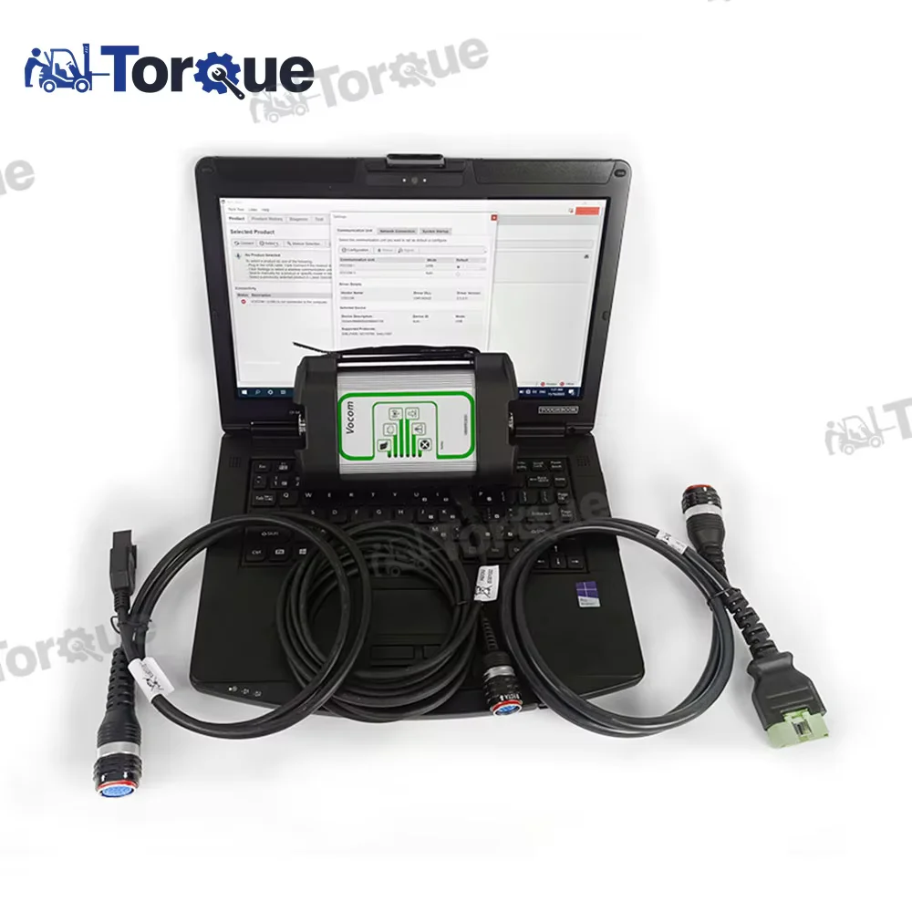 

cf54 lap for VOCOM 88890300 with 2.8 PTT Tech Tool for Renault/MACK/UD TRUCK Excavator wheel loader Diagnostic Scanner Tool