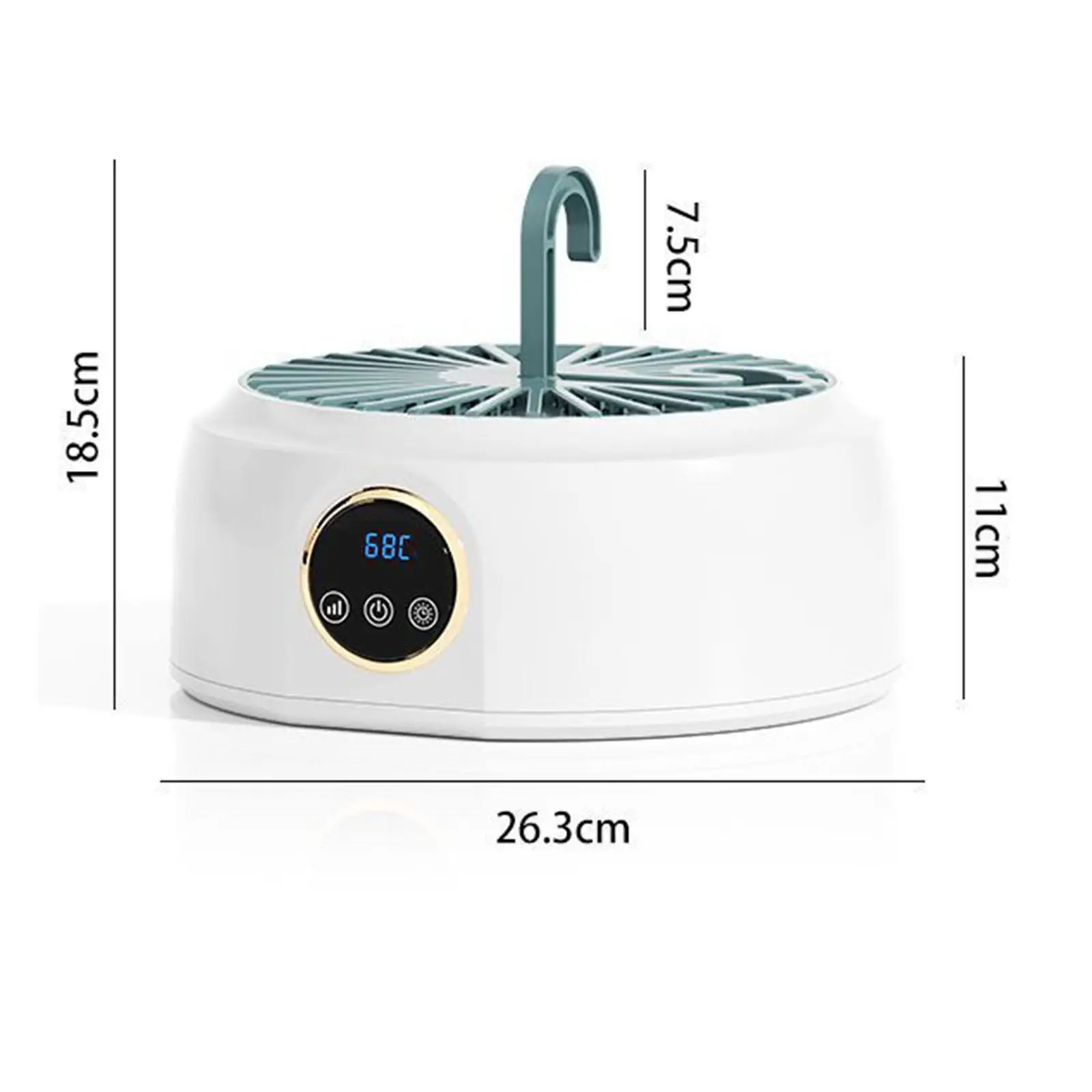 Elektrischer Wäschetrockner, EU-Stecker, Mini-Trockner für Kinderkleidung, Schlafsaal