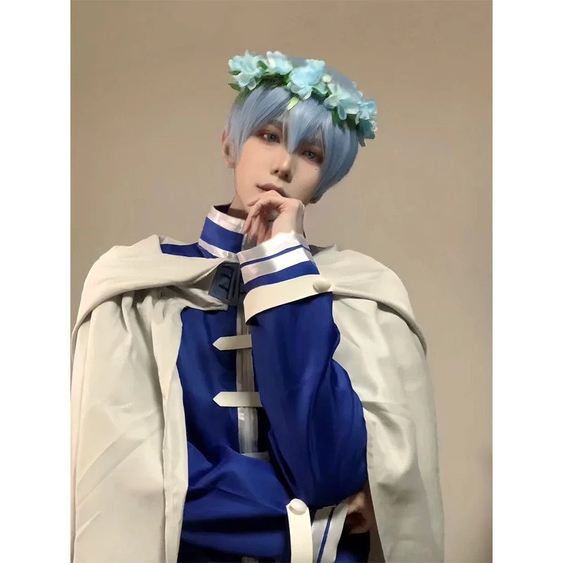 Anime Himmel Cosplay Costumes Frieren Beyond Journey's End Cosplay Tops Pants Cloak Himmel Suit Halloween Carnival Cos Adult Men - view 2