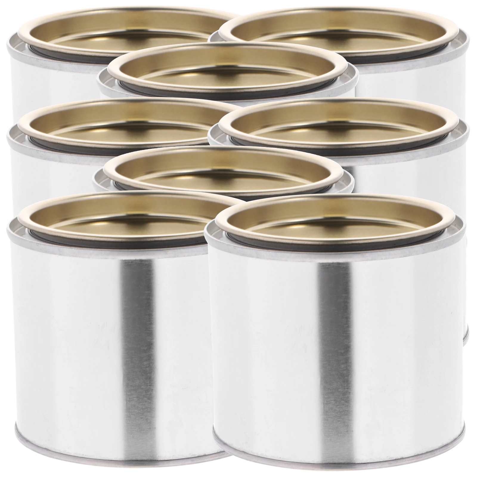 

8 PCS Paint Adjustment Can Portable Ink Storage Tin Practical Craft Strong Container