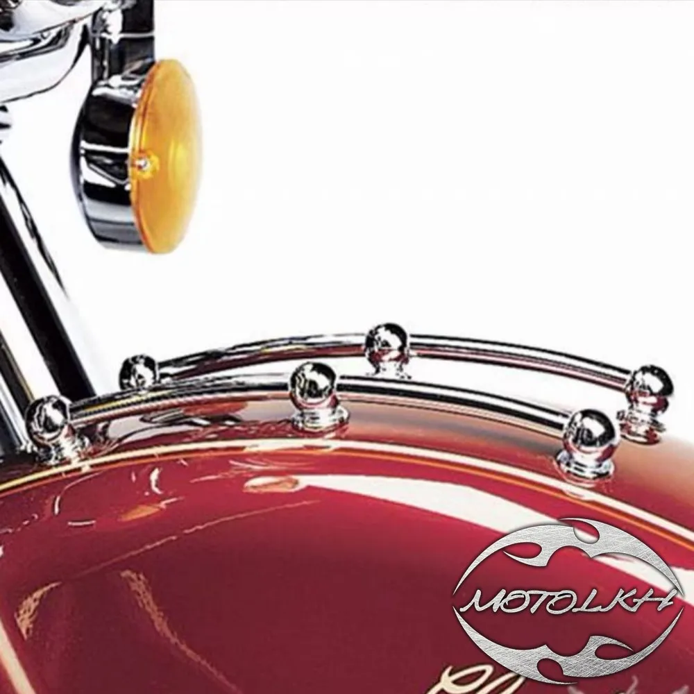 Front Fender Side Spear Trim Chrome Fit For Harley Heritage Softail Classic Deluxe FLSTS FLSTC EFI FLSTCI FLSTN FLSTSC 86-23