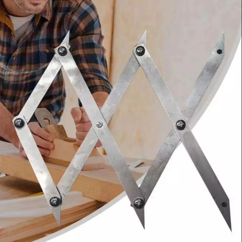 Picket Master Pro 3-точечный центральный инструмент для поиска деревообрабатывающего центра, инструмент для макета равных расстояний, разделитель равного пространства