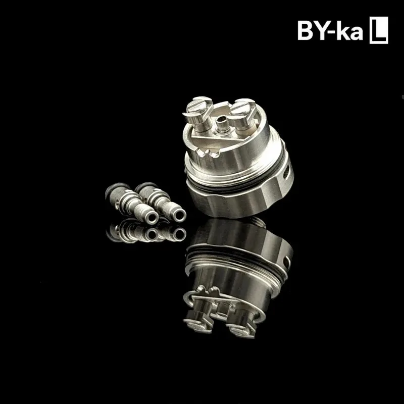 YFTK Style Vape System BY-KA L RTA 19mm Styled Vape Tank 3ml 316L 1.2 /1.4 /1.7 Ecig atomizer tank for coils & atomizers - gallery image 5
