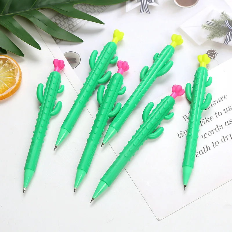 5pcs Boys Girls Stationery Corn 0.7mm Automatic Student Pencils Active Pencil Cartoon Soft Glue Pen School Writing Press Pen