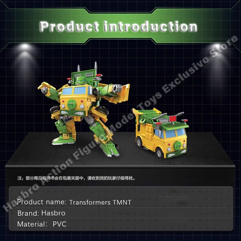 Hasbro-TransDevices * TMNT Limited Amount Action Figures Model Toy, Collecemballages Mobile Robot, Cadeau pour enfants, En stock