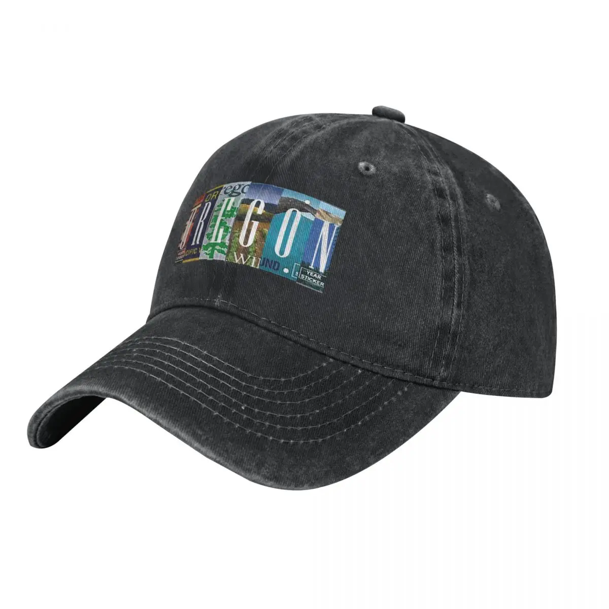 

Oregon License Plates Baseball Cap Trucker Hat Beach derby hat cute Boy Women's