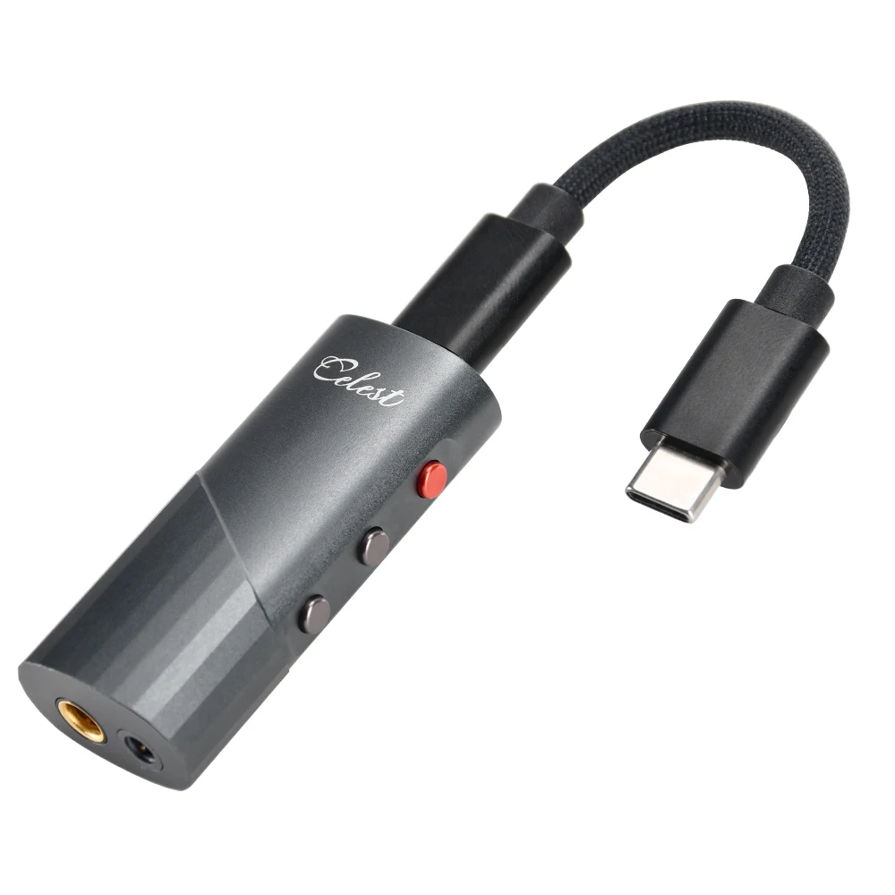 Amplificatore DAC e cuffie portatile Celest CD-20 Prestazioni eccezionali con ES9039Q2M Supporta la decodifica hardware PCM e DSD
