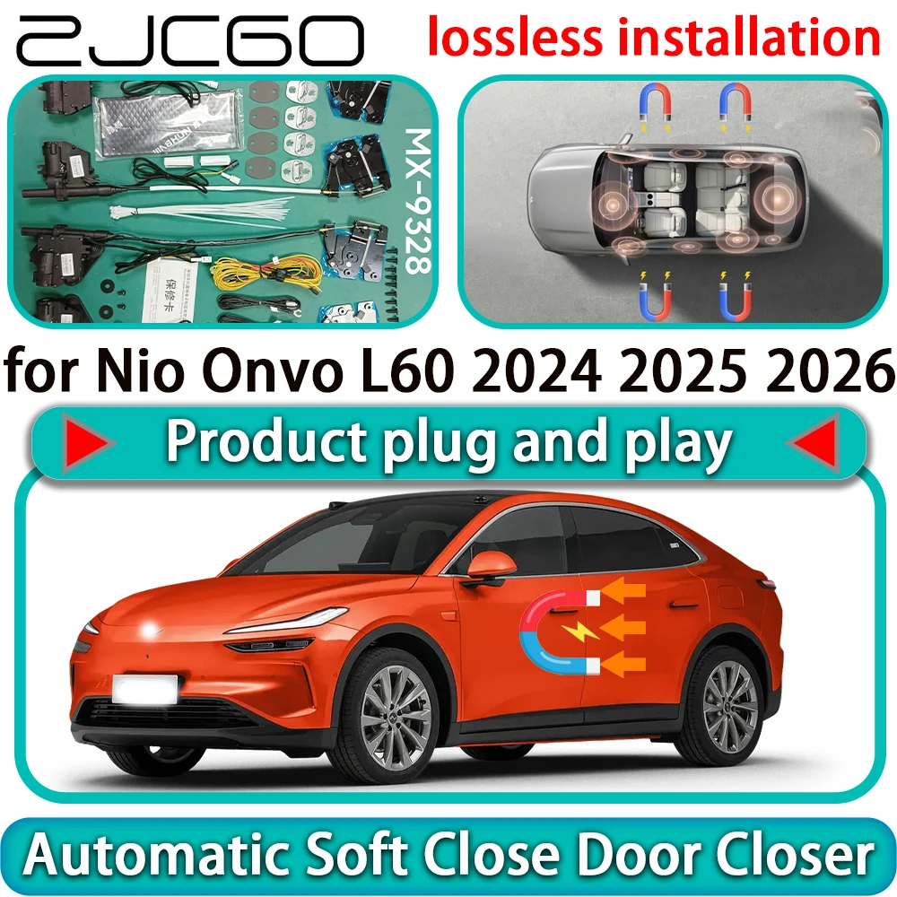 

for Nio Onvo L60 2024 2025 2026 OEM Auto Pull Car Soft Close Door Kit Power Latch Electric Door Catch Soft Closing Assist Silent