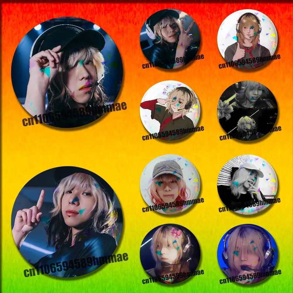 

S-Sitetampo Round Pins Insignia Badge Case For Ornament Souvenir 32mm 44mm Brooch Button